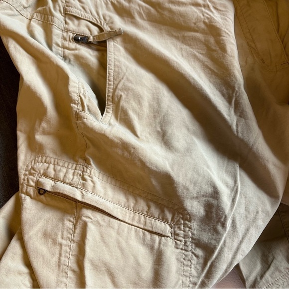 ExOfficio Women's Convertible Hiking Pants Bug Repellent Nylon Outdoor 14 cargo - Picture 7 of 8